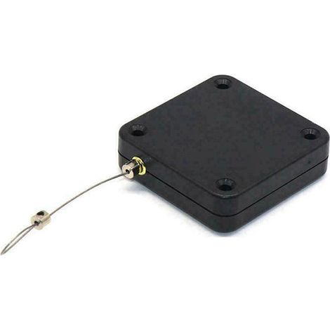Ferme porte Automatique Sans Poinçon, Fermeture Automatique Sans Trou pour La Plupart des Portes, Noir
