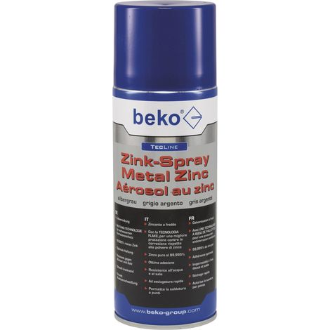Spray zinc Beko 2951400 protección corrosión repelente agua