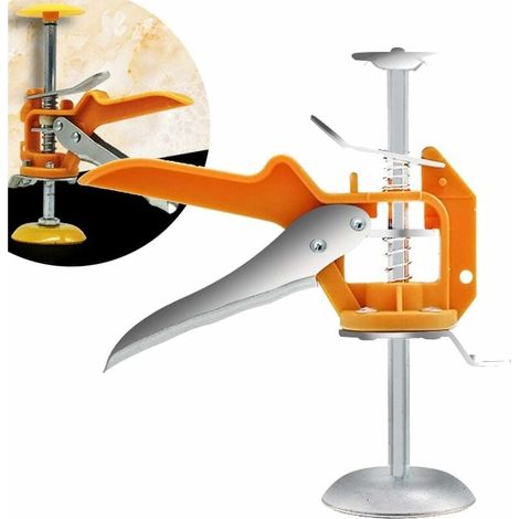 Mason Tile Tool Ausiliario Piastrelle Livellatore Sollevatore Regolatore Altezza Su Giù Regolatore di Sollevamento Pratico e Preciso Portatile Facile da Usare (1/5)