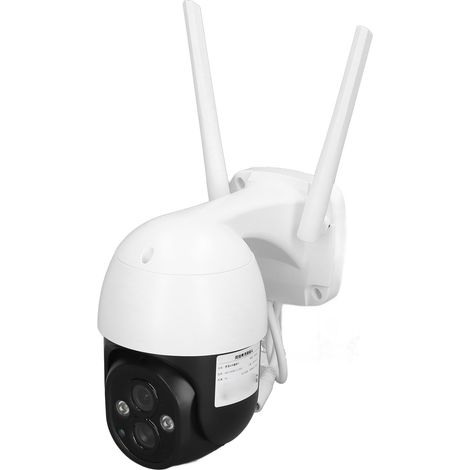 Caméra WiFi 1920x1080P avec détection de mouvement et vision nocturne, pour chambre ou bureau, prise UE 100-240 V (1/5)