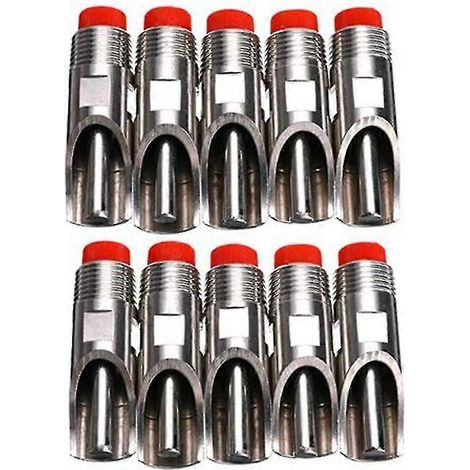 Abreuvoirs automatiques à tétine en acier inoxydable, filetage PT 1/2 pouce, pour porcs et matériel agricole, lot de 10 (1/5)