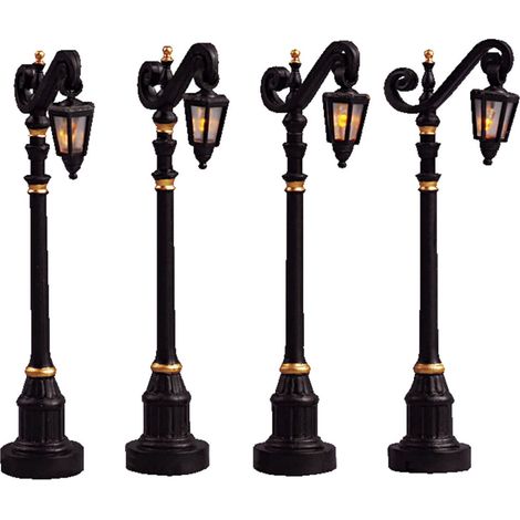 Colonial Street Lamp, Set Of 4 - LEMAX COD. 54313