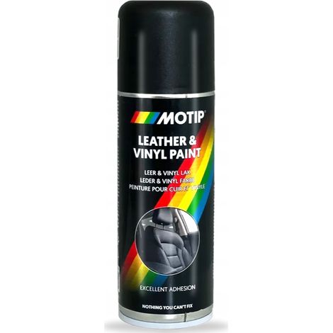 Spray PER verniciare il volante in pelle vinile nero semi-opaco motip (1/5)