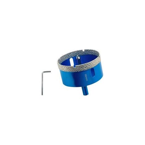 Scie Cloche Diamantée 68mm avec Foret Guidage de Centrage, Professionnelle Foret Diamanté Brasé pour Carrelage, Porcelaine, Verre, Marbre et Céramique (1/4)