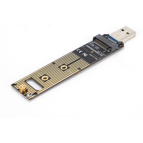 Carte adaptatrice SSD M.2 NVMe vers USB, carte de conversion de disque dur, carte adaptatrice SSD (1/5)