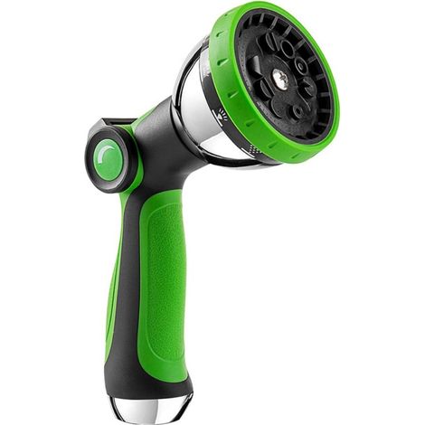 FLAMMKRAFT-Pistolet de pulvérisation d'eau haute pression multifonctionnel à 10 modes, en alliage de zinc, adapté au jardin et à la maison (1/5)