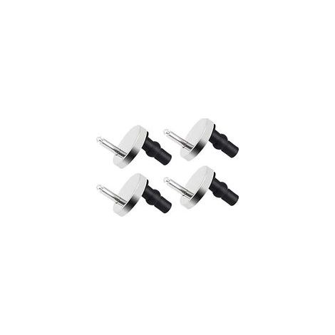 Pcs Hinge Screw Kit Stainless Steel And Rubber Replacement Parts For Washer Fixing Toilet Bowl Lid Cover (1/5)