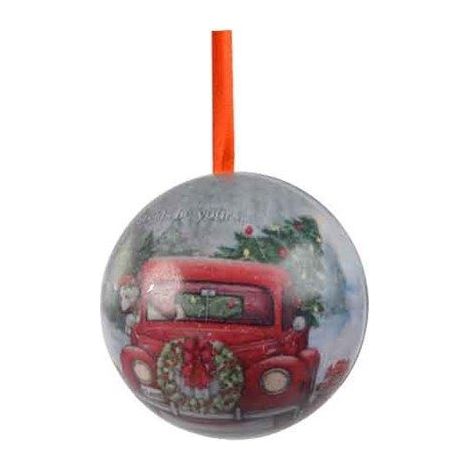 PALLA APRIBILE NATALE 7X7X7 CM (1/2)