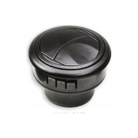Difusor de salida negro FI 45 giratorio y bloqueable (1/3)