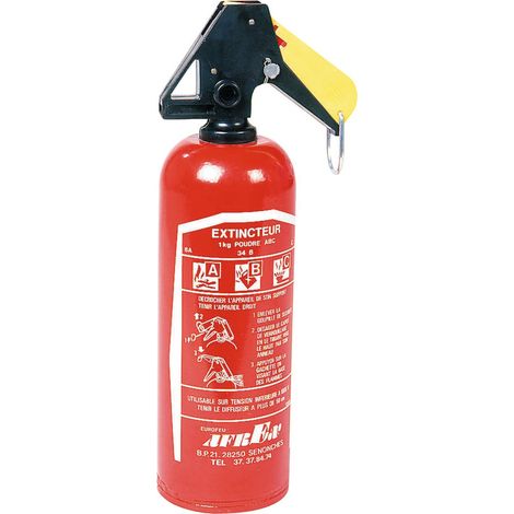 ABC-Feuerlöscher 1 kg ohne Manometer