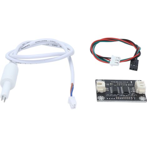Module de capteur TDS, analyseur de qualité de l'eau, testeur de turbidité des liquides, carte de surveillance (3,3 V-5,5 V) (1/5)