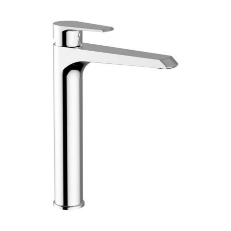 Mélangeur pour lavabo haut en laiton chromé - Teorema Velvet (1/4)