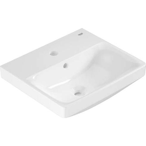 Grohe Euro Ceramic - Waschbecken 45x39 cm, mit Überlauf, mit Hahnloch, alpinweiß 102435SH00