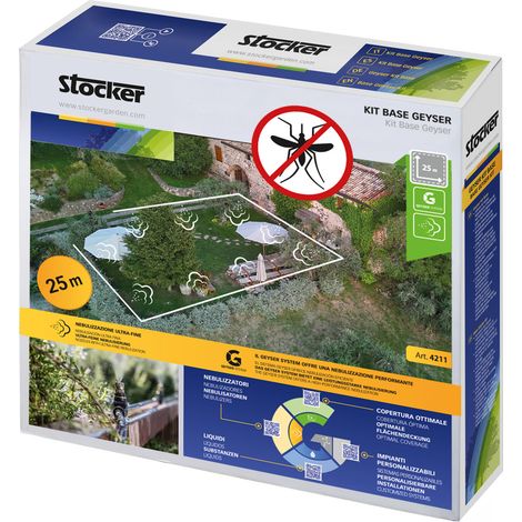 Stocker Geyser Zubehör-Set Kit Base 25 m ø 6 mm Insektenvernichter