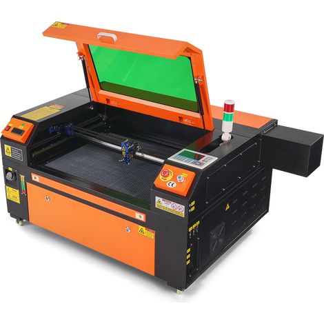 Mophorn Grabador láser de CO2 de 80 W, 500 x 700 mm, 800 mm/s, máquina de corte láser con asistencia de aire de paso bidireccional, compatible con LightBurn, CorelDRAW, AutoCAD, Windows, Mac OS, Linu (1/5)