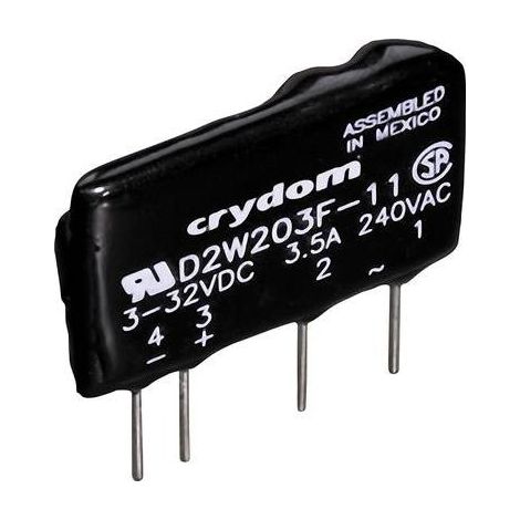 Relé de estado sólido Crydom D2W202F 2A 280V AC compacto
