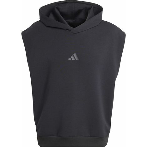 Felpa con cappuccio da uomo adidas soft LUX nera KE4024 taglia XXL (1/5)