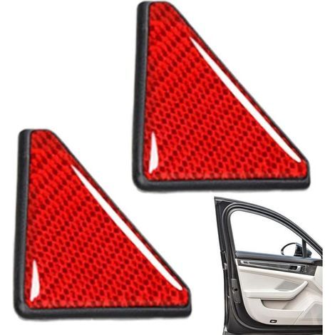 2 paires de protections d'angle de porte, autocollants de protection de porte, autocollants latéraux de porte de protection anti-collision de voiture, outils de protection de véhicule de voitu (1/4)