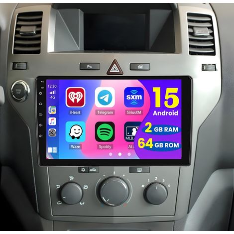 2+64GB Android Autoradio Wireless Carplay pour Astra H, Zafira B, Corse C D, Tactile Écran 9 Pouces Bluetooth Poste Radio Voiture Android Auto Caméra de Recul, Radio avec GPS WiFi EQ FM RDS (1/5)