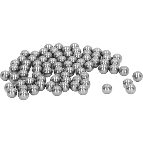 Lot 1000 billes en acier carbone précises 6mm, roulements mécaniques, assortiment d'accessoires de précision (1/5)