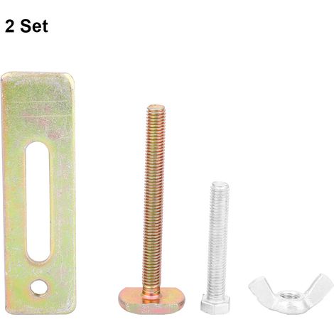 Plaque De Pression Métallique 100mm Pour Machine Gravure CNC - Accessoire Montage Facile - Kit De 2 Pièces (1/5)