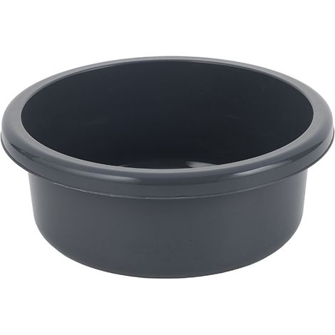 Runde Kunststoffschüssel, 31 cm, 6,2 l, Dunkelgrau - BEN