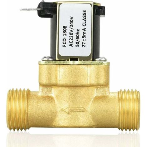 Vanne d'eau électrique polyvalente et de haute qualité : compacte, durable et facile à utiliser. (1/5)