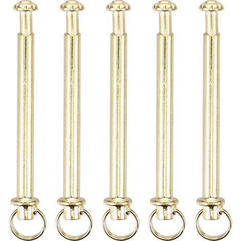 Lot De 5 Rivets En Acier Inoxydable, Fixation Robuste Pour Arbre De Ventilateur Pliant, Réparation Facile