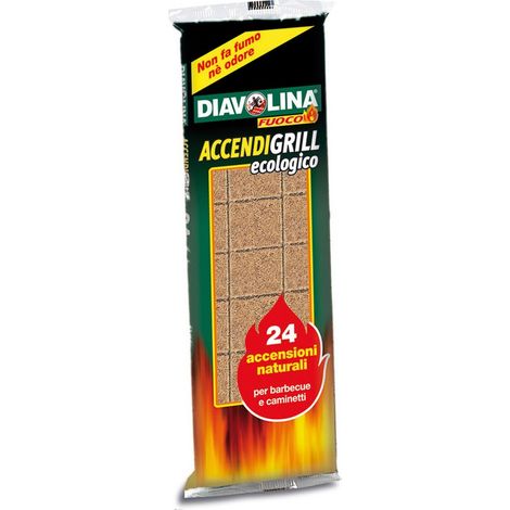24PZ ACCENDIFUOCO ECOLOGICA 24 cubetti