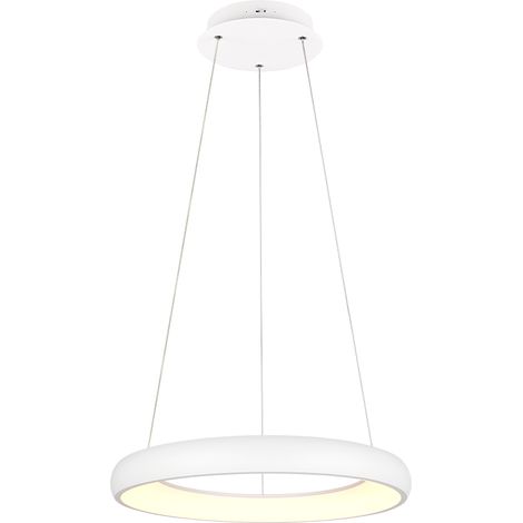 Lampada a sospensione bianca ring Ø62 LED 38W Cardona Trio (1/3)