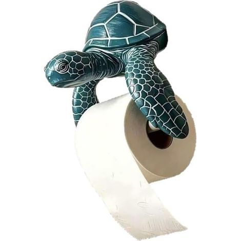 Porte-papier toilette gain de place, support mural pour rouleau (1/5)