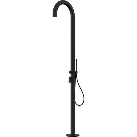 Steinbach Gartendusche Balance Außendusche mit Handbrause Schwarz Matt (1/2)