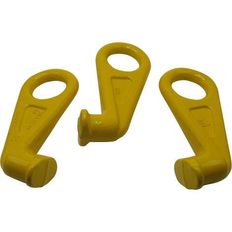 Shipping Container Lifting Hooks - Right Hand 12.5T (G80 Lugs Storage Cargo Grade 80)