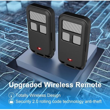 Remote control for 893MAX and 890MAX garage doors, immediately compatible with (1/3)