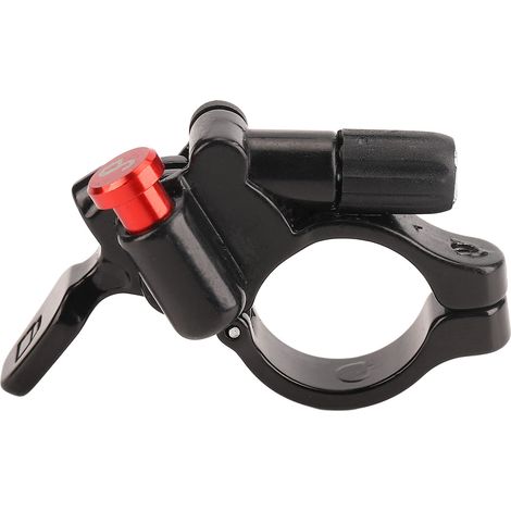 Levier de verrouillage à distance pour vélo, en alliage d'aluminium robuste et facile à installer, antivol de fourche avant pour VTT. (1/5)