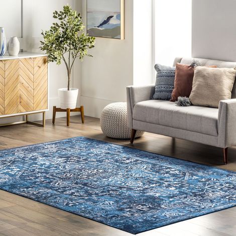 TAPPETO DESIGN 3 180x260 BLUE