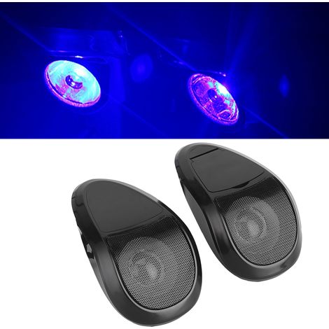 Autoradio MP3 Bluetooth 12V pour moto, scooter électrique modifié, haut-parleur et amplificateur tout-en-un (avec effets lumineux) (1/5)