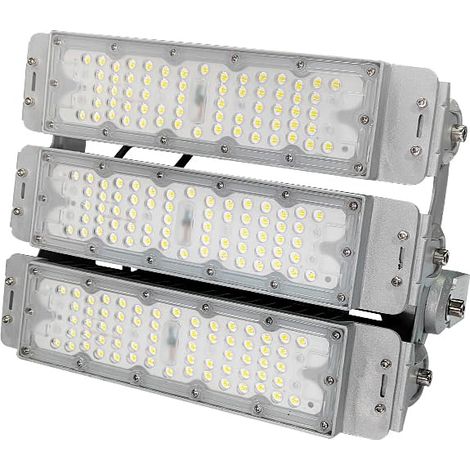 Spot LED modulaire 150 W, 4 000 K, éclairage polyvalent, idéal pour les espaces commerciaux et les bureaux. (1/3)
