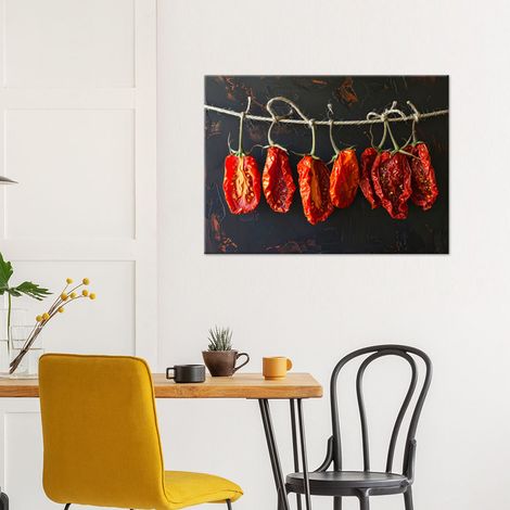 Wandbild Getrocknete rote Tomaten 60x40 (1/4)
