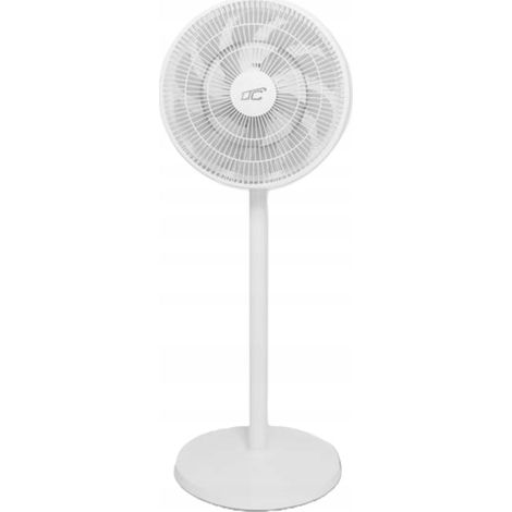 45-W-Standventilator mit Digitalanzeige, Fernbedienung und 3 Geschwindigkeitsstufen (1/5)