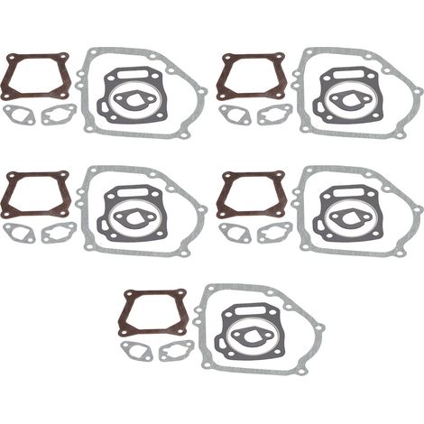 Kit de 5 joints de moteur de rechange professionnel : culasse, carburateur, bouchon de reniflard, pot d'échappement (1/5)