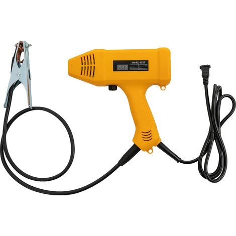 Saldatrice portatile, potenza 3000W, intervallo di corrente regolabile, arancione (1/2)
