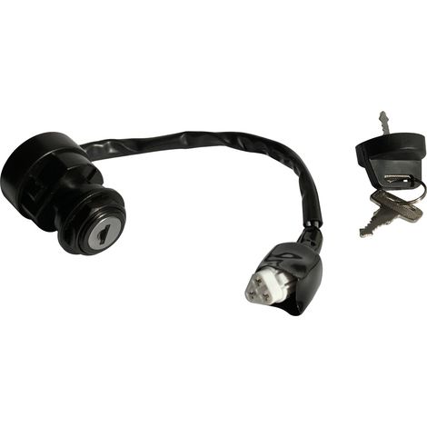 Clé d'allumage ATV adaptée pour motos Kawasaki 650 700 750, système de verrouillage d'allumage et de sécurité véhicule tout-terrain (1/3)