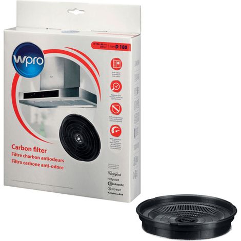 FILTRE DE HOTTE A CHARBON D180 pour HOTTE W-PRO - CHF180/1 (1/3)
