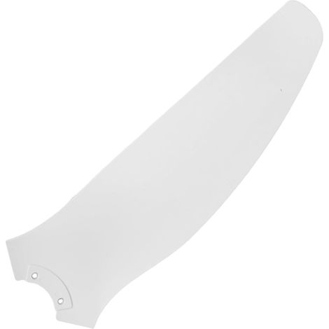 White ABS Replacement Fan Blades, Convenient Installation and Straight Design for Pedestal Fans for Parties (1/5)