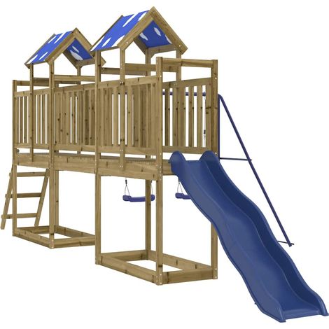 Maison Exclusive - Set da Gioco da Esterno in Legno di Pino Impregnato
