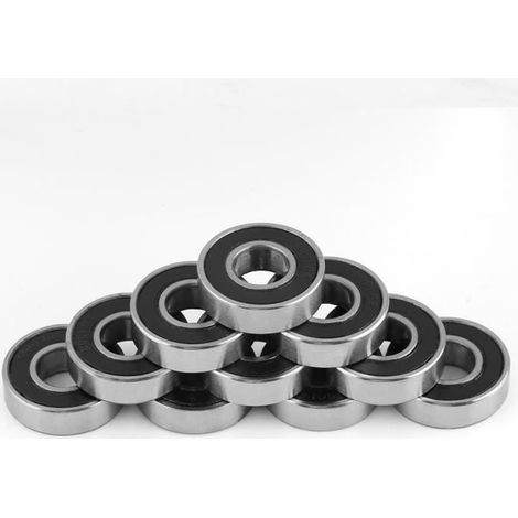 Roulements à billes 6001-2RS à gorge profonde étanches en caoutchouc (12x28x8mm)-TAM (1/4)