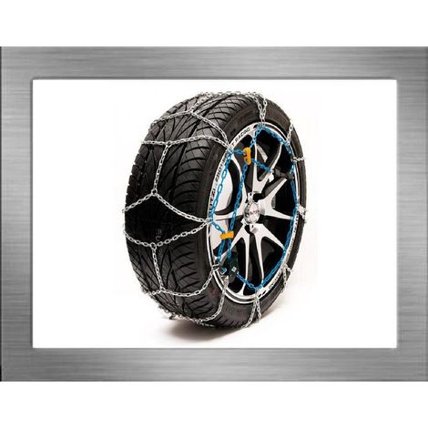 BZCH060 - Chaine a neige 9mm compatible avec pneu 13 14 15 16 pouces - BUTZI - Butzi