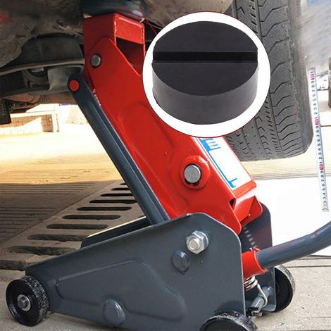 Patin de protection en caoutchouc pour cric de voiture, support de cadre, adaptateur, patin de disque de levage, outil de cric (1/4)
