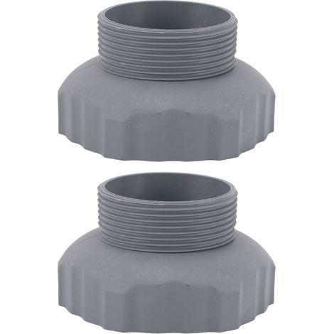 Adaptateur de tuyau pour skimmer de piscine hors-sol - Compatible modèle 11239 - Plastique durable - Kit 2 pièces